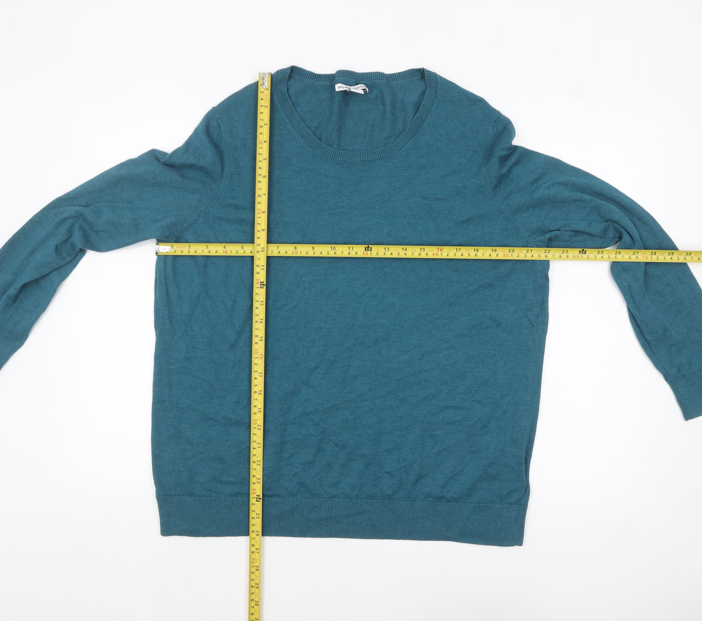 Amazon Essentials Women's Blue 2XL Crew Neck Pullover Jumper