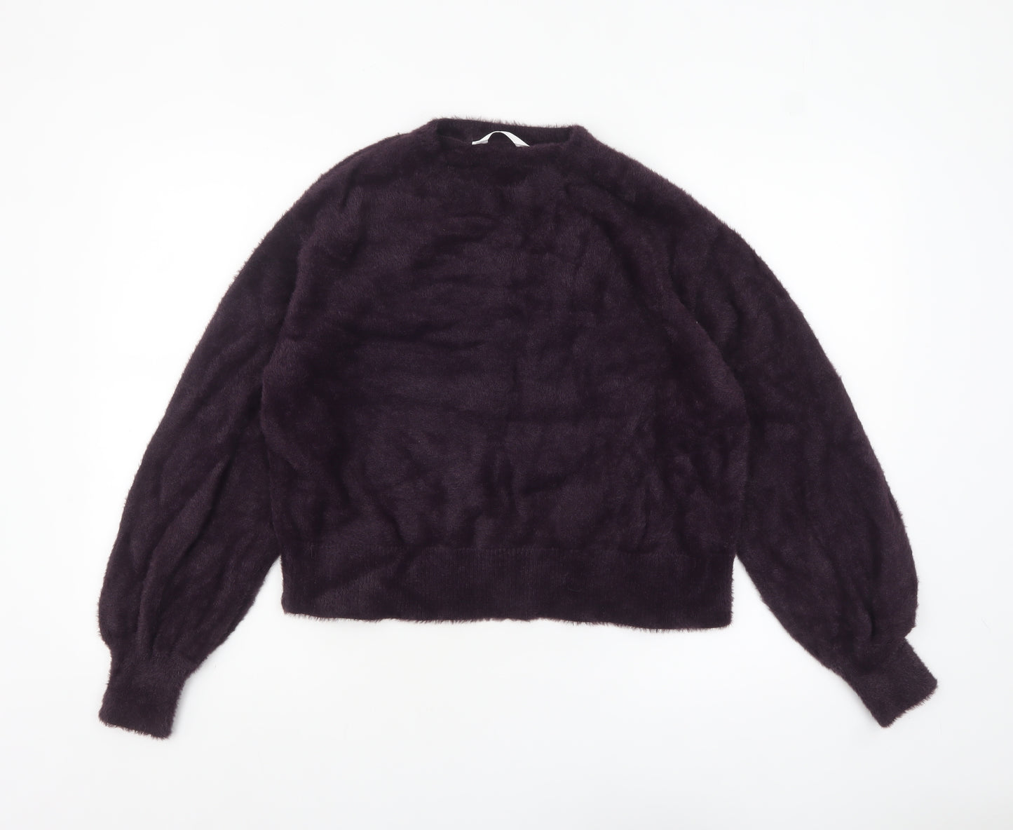 Marks and Spencer Women’s Purple Knit Long Sleeve Pullover Jumper M
