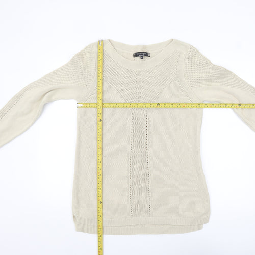 Principles by Ben de Lisi Women’s Beige Cotton Knit Pullover Jumper Size 18
