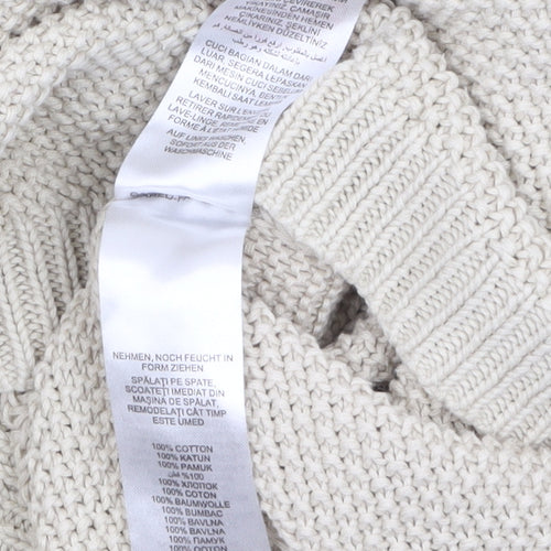Principles by Ben de Lisi Women’s Beige Cotton Knit Pullover Jumper Size 18