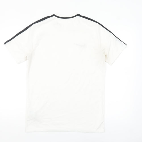Nike Men's White Dri-Fit Athletic T-Shirt Medium Short Sleeve