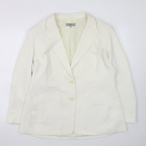 Marks and Spencer Women’s Ivory Blazer UK 20 Classic Formal Jacket