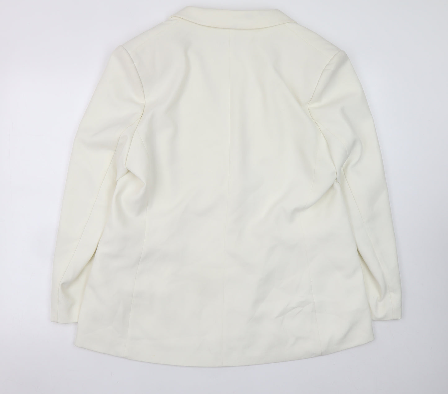 Marks and Spencer Women’s Ivory Blazer UK 20 Classic Formal Jacket