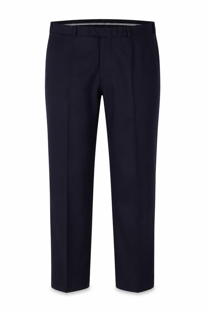 Front view of Churchill Workwear Men's Blue 42x31 Regular Fit Work Trousers