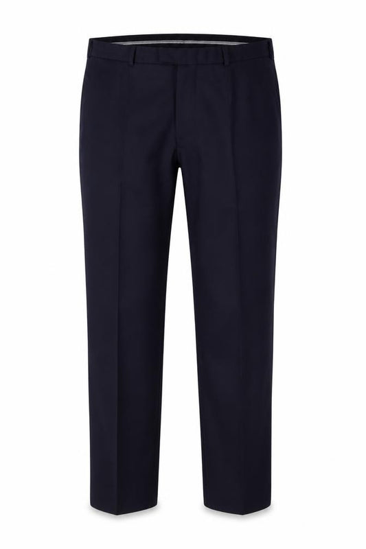 Front view of Churchill Workwear Men's Blue 42x31 Regular Fit Work Trousers