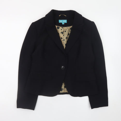 Marks and Spencer Women’s Black Petite 12 Blazer Jacket