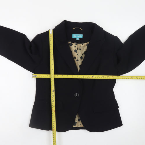 Marks and Spencer Women’s Black Petite 12 Blazer Jacket
