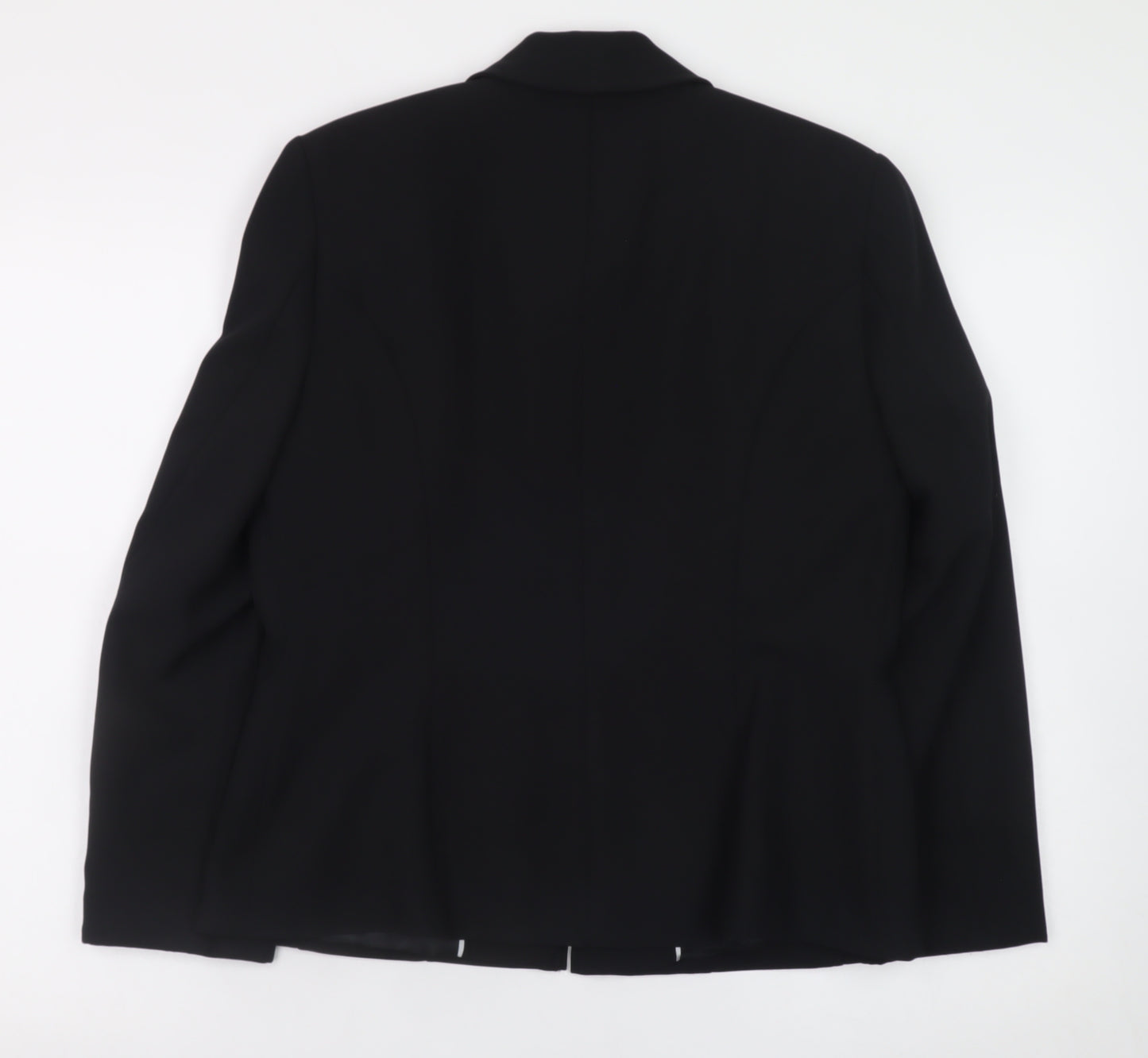 Berkertex Womens Black Size 12 Polyester Zip Jacket