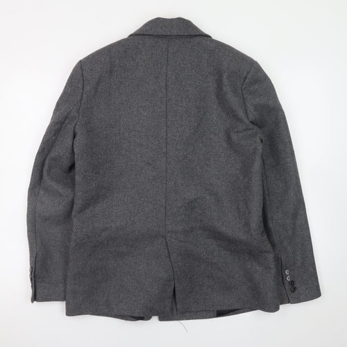 Balzac Paris Women’s Grey Wool Blazer Jacket Size 10