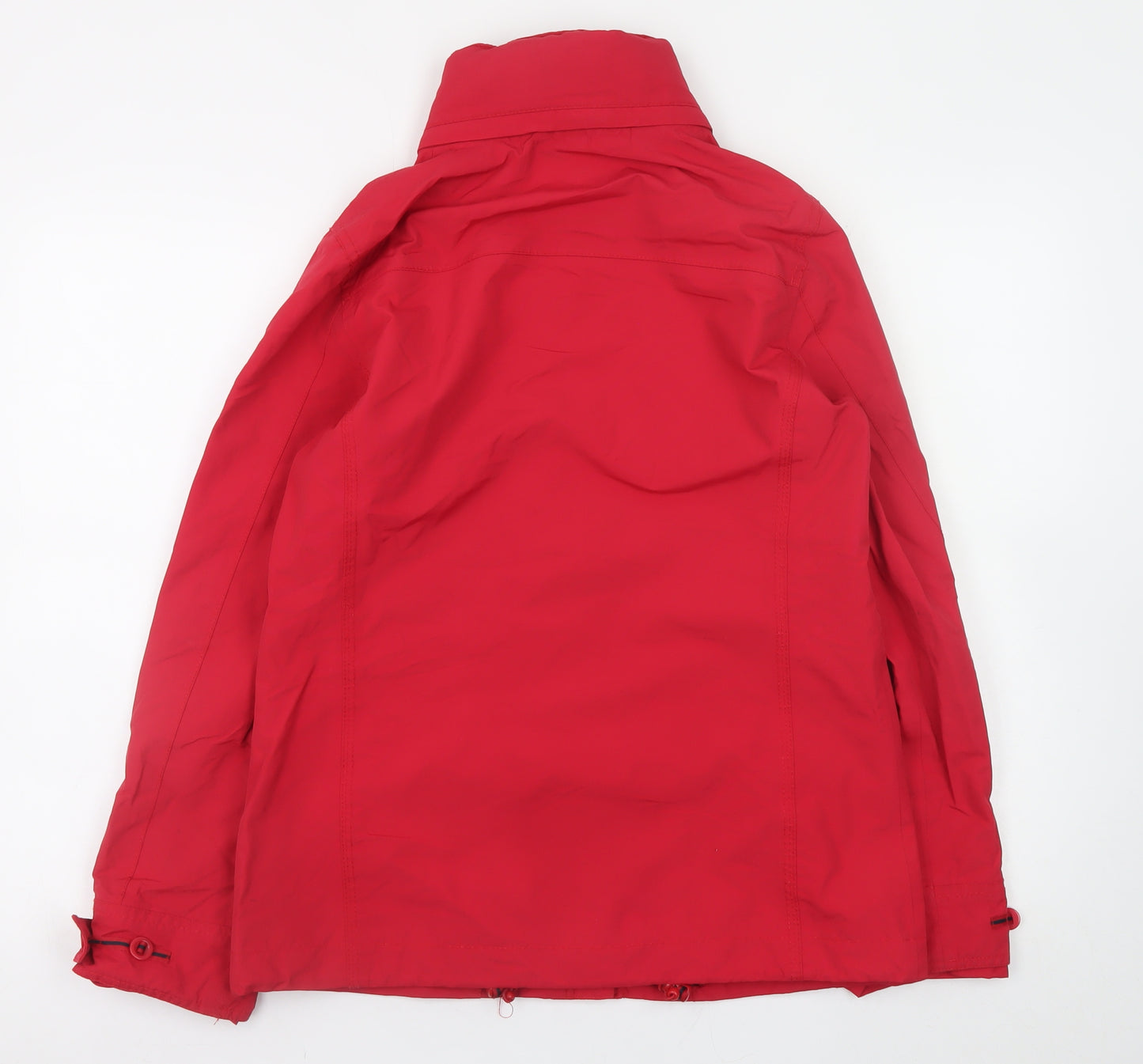 Maine New England Women's Red Waterproof Parka Jacket Size 12