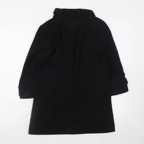 Miss Selfridge Womens Black UK 6 Longline Blazer Coat