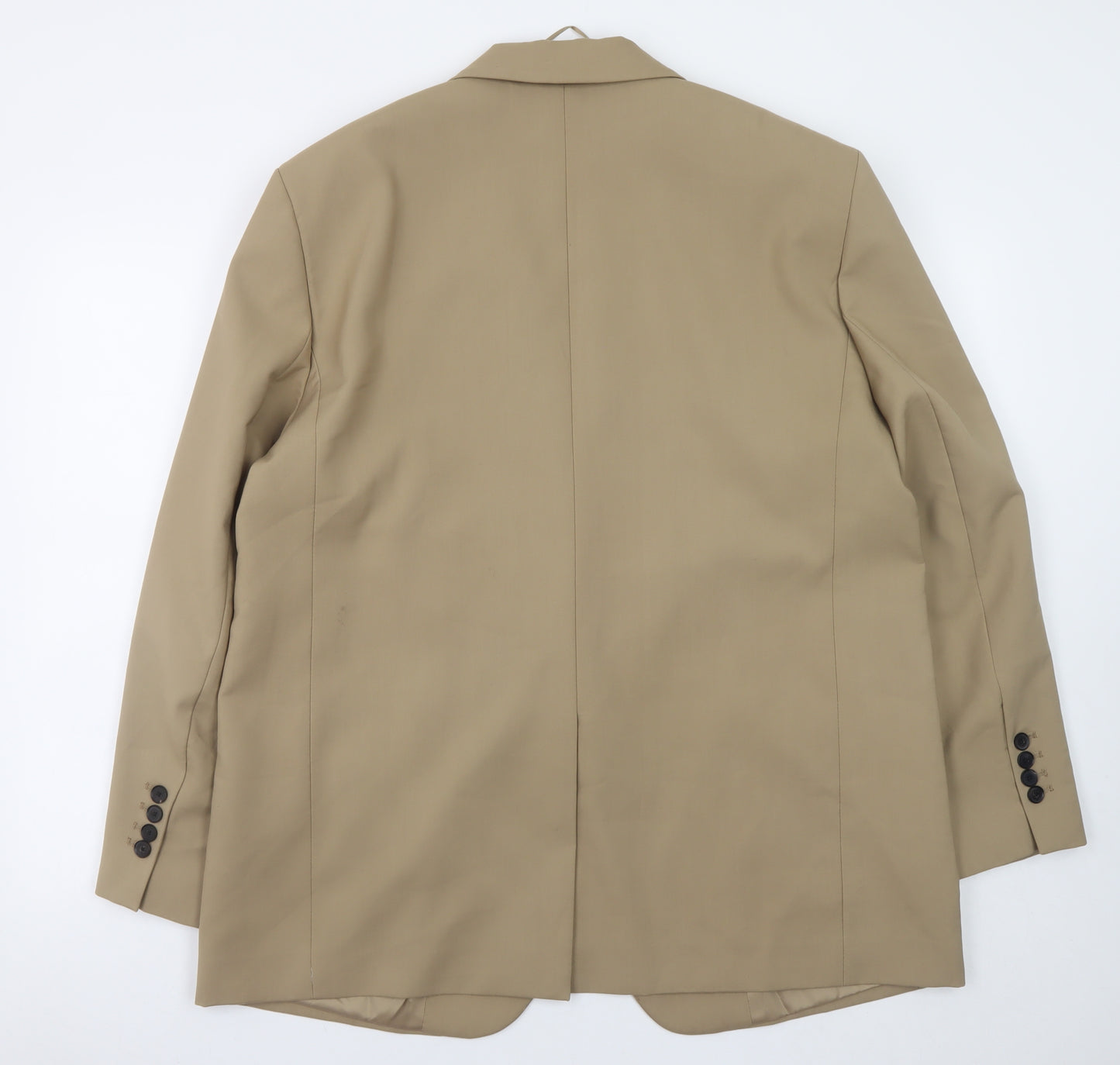 Zara Women Beige Long Sleeve Blazer 2XL Classic Business Jacket