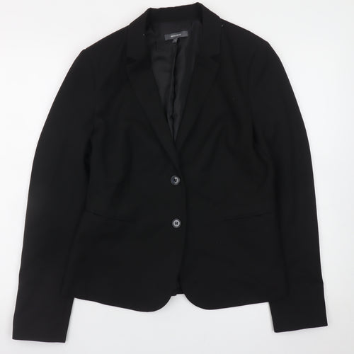 Montego Women’s Black Blazer Jacket Size 10 Regular Fit Workwear