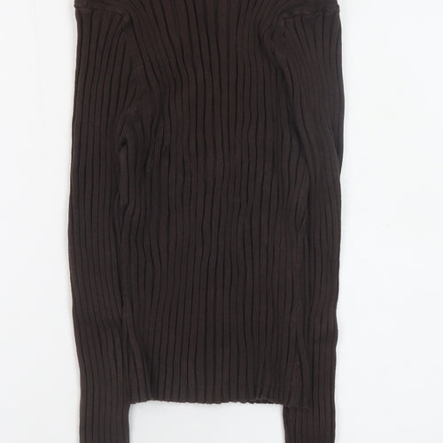 Principles Petite Women’s Brown Studded Cardigan Size 14