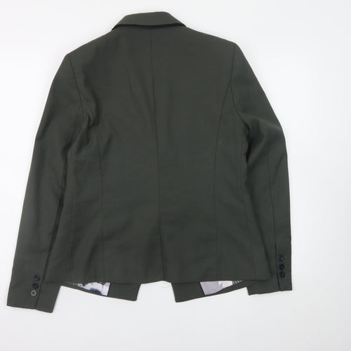 Next Women Green Size 14 Tailored Blazer Jacket