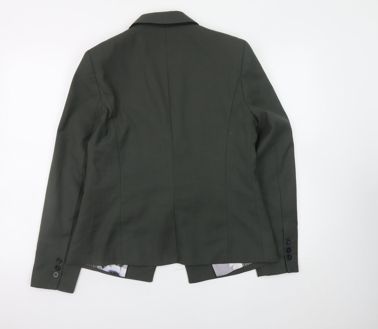 Next Women Green Size 14 Tailored Blazer Jacket