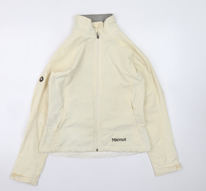 Marmot Women's Ivory Soft Shell Jacket Size M Water Resistant