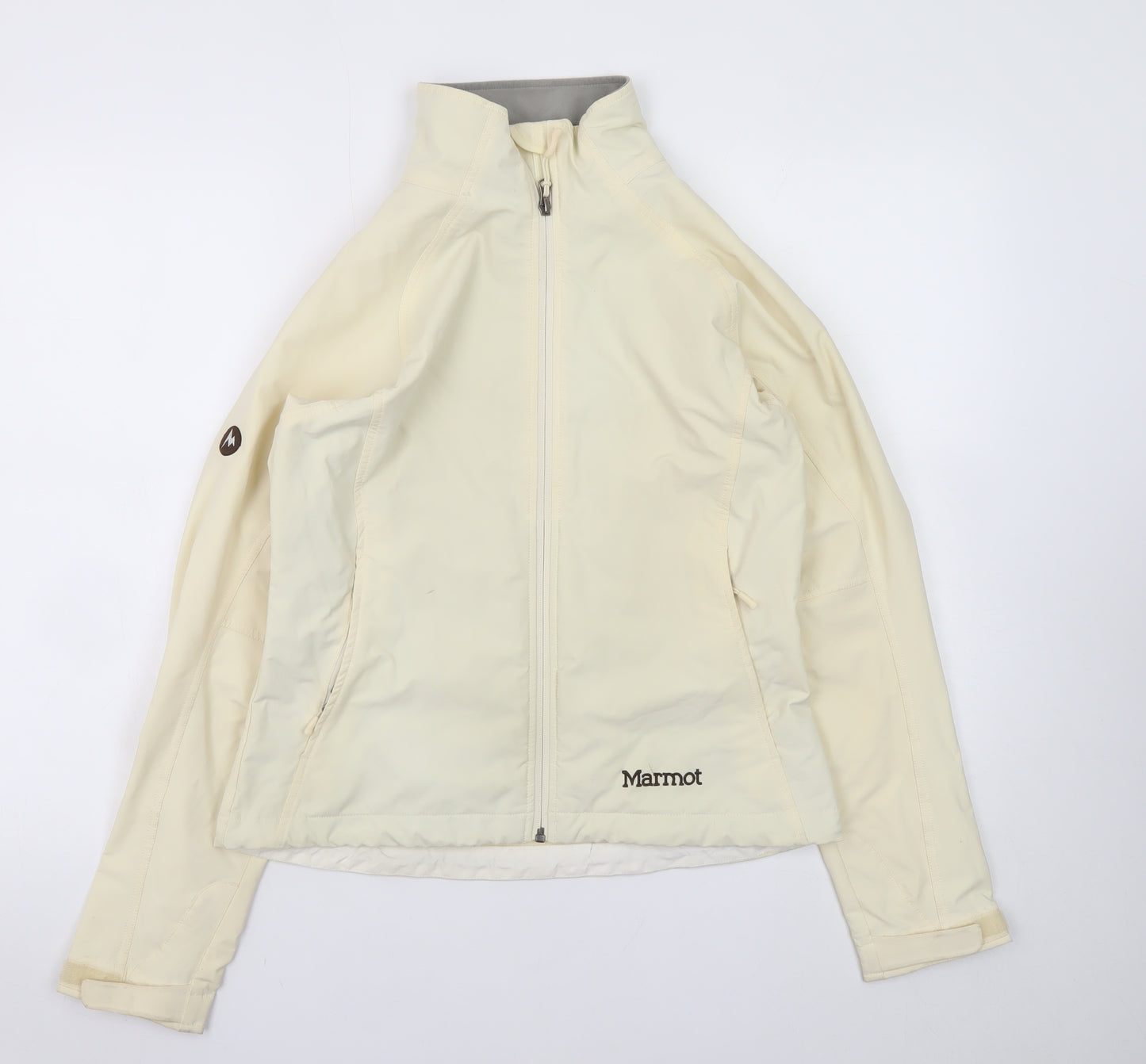 Marmot Women's Ivory Soft Shell Jacket Size M Water Resistant