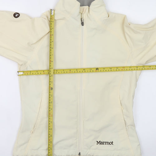 Marmot Women's Ivory Soft Shell Jacket Size M Water Resistant
