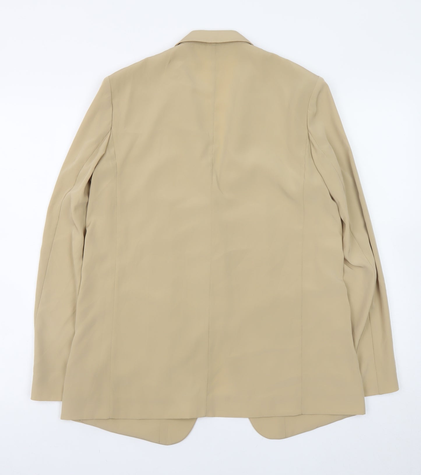 Kin by John Lewis Women’s Beige Blazer Size 10 Single-Breasted Jacket
