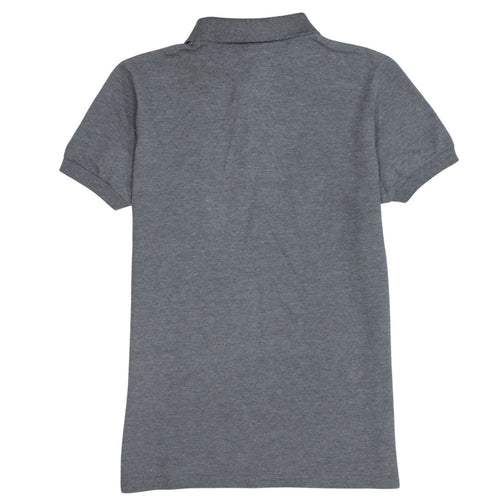 GANT Men's Grey Slim Fit Cotton Polo Shirt Size M