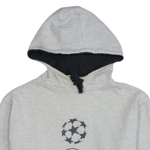 Adidas Men’s Grey UEFA Champions League Pullover Hoodie L