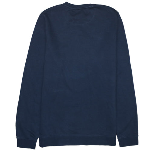 Nike Men's Blue Small Crew Neck Pullover Sweatshirt