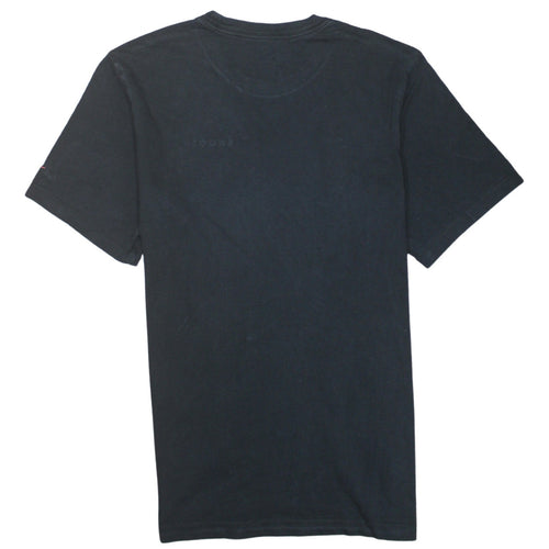 Nike Men's Black Swoosh Graphic Short Sleeve Cotton T-Shirt Size L