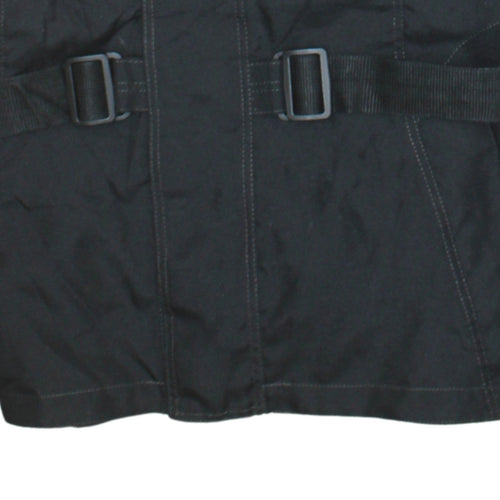 Cycle Spirit Men's Black Motorcycle Jacket M Water Resistant Lined