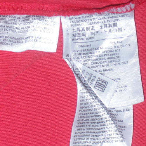 Levi's Men's Multicoloured Logo Colourblock Cotton T-Shirt Size L