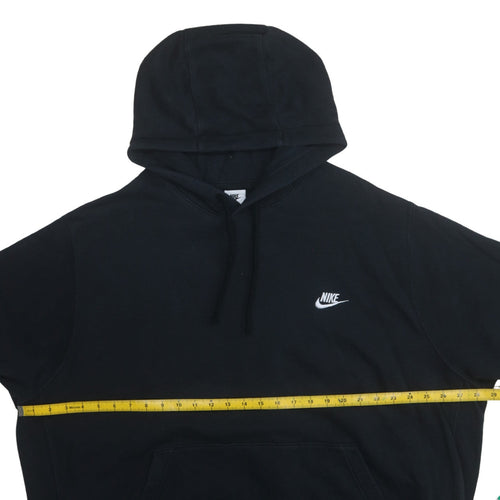 Nike Womens Black 3XL Pullover Hoodie Cotton Blend Casual