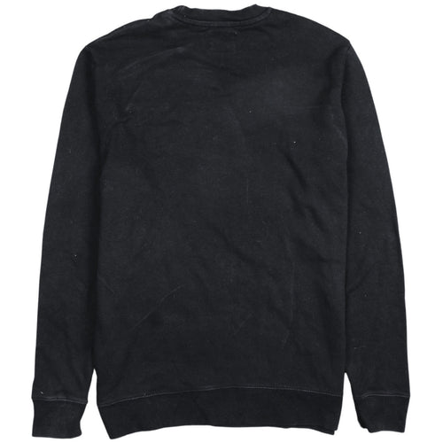 Champion Men's Black Small Crew Neck Pullover Sweatshirt