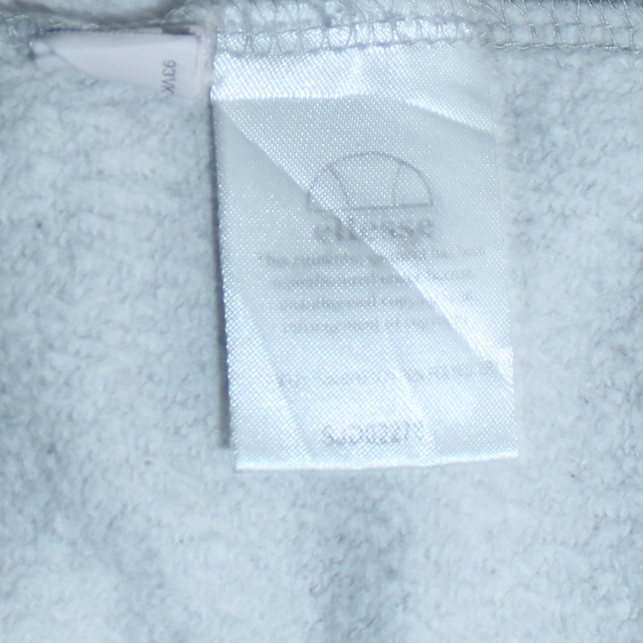 Ellesse Womens Grey Full Zip Hoodie Size 8 Logo Hooded Sweatshirt