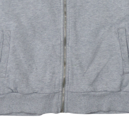 Ellesse Womens Grey Full Zip Hoodie Size 8 Logo Hooded Sweatshirt