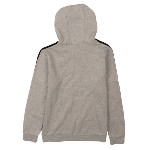 Adidas Boys Grey Pullover Hoodie 14 Years Hooded Fleece Sweatshirt