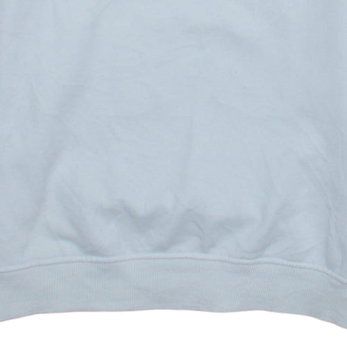 FILA Mens White Crew Neck Logo Sweatshirt Size S