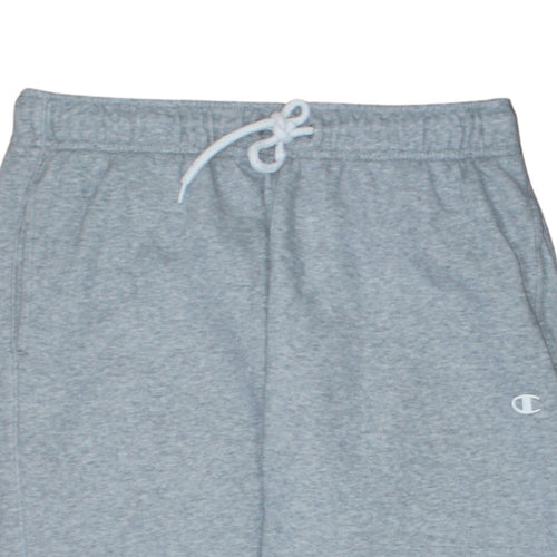 Champion Men’s Grey Regular Fit Fleece Sweatpants L