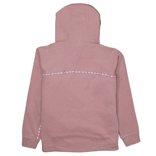 Nike Womens Pink Pullover Hoodie Medium Cotton Blend Sweatshirt