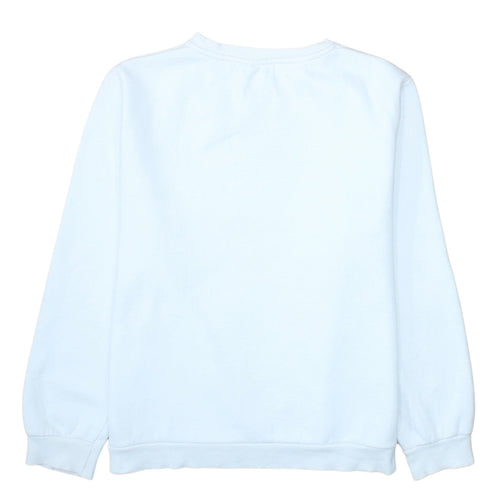 Disney Primark Women White Mickey Minnie Graphic Sweatshirt Size L