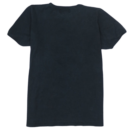 Marlboro Classics Men's Black Cotton Crew Neck T-Shirt Size L