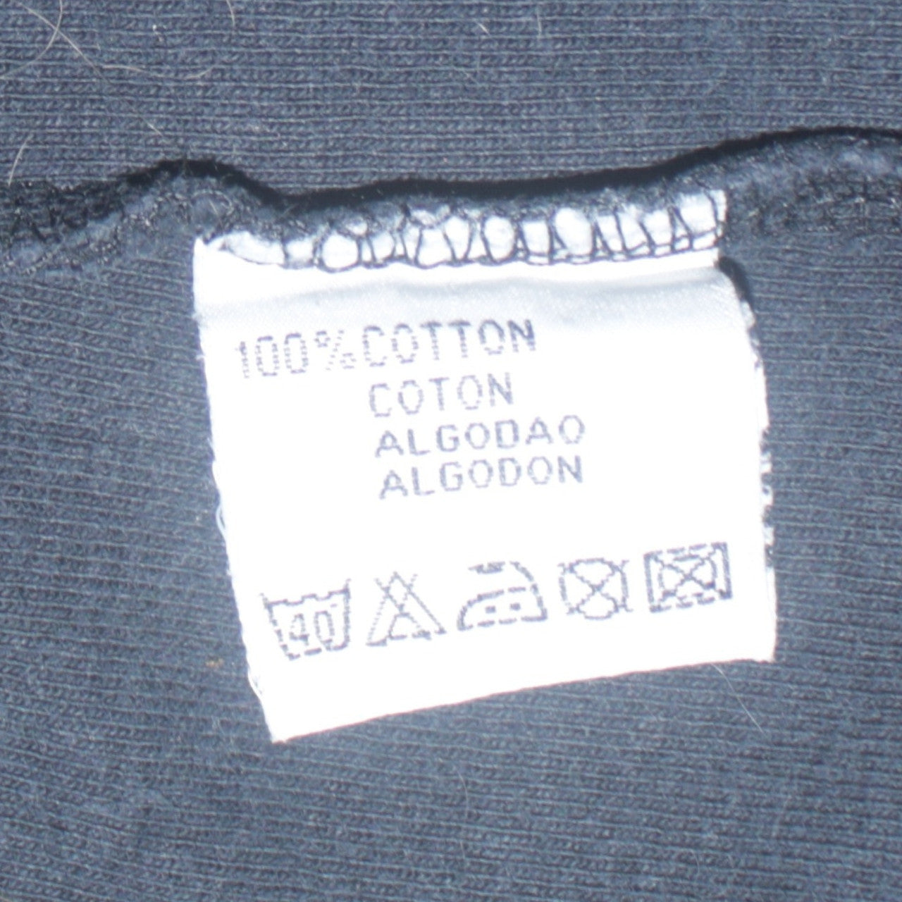 Marlboro Classics Men's Black Cotton Crew Neck T-Shirt Size L