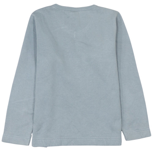 Adidas Womens Blue V-Neck Pullover Sweatshirt Size 12