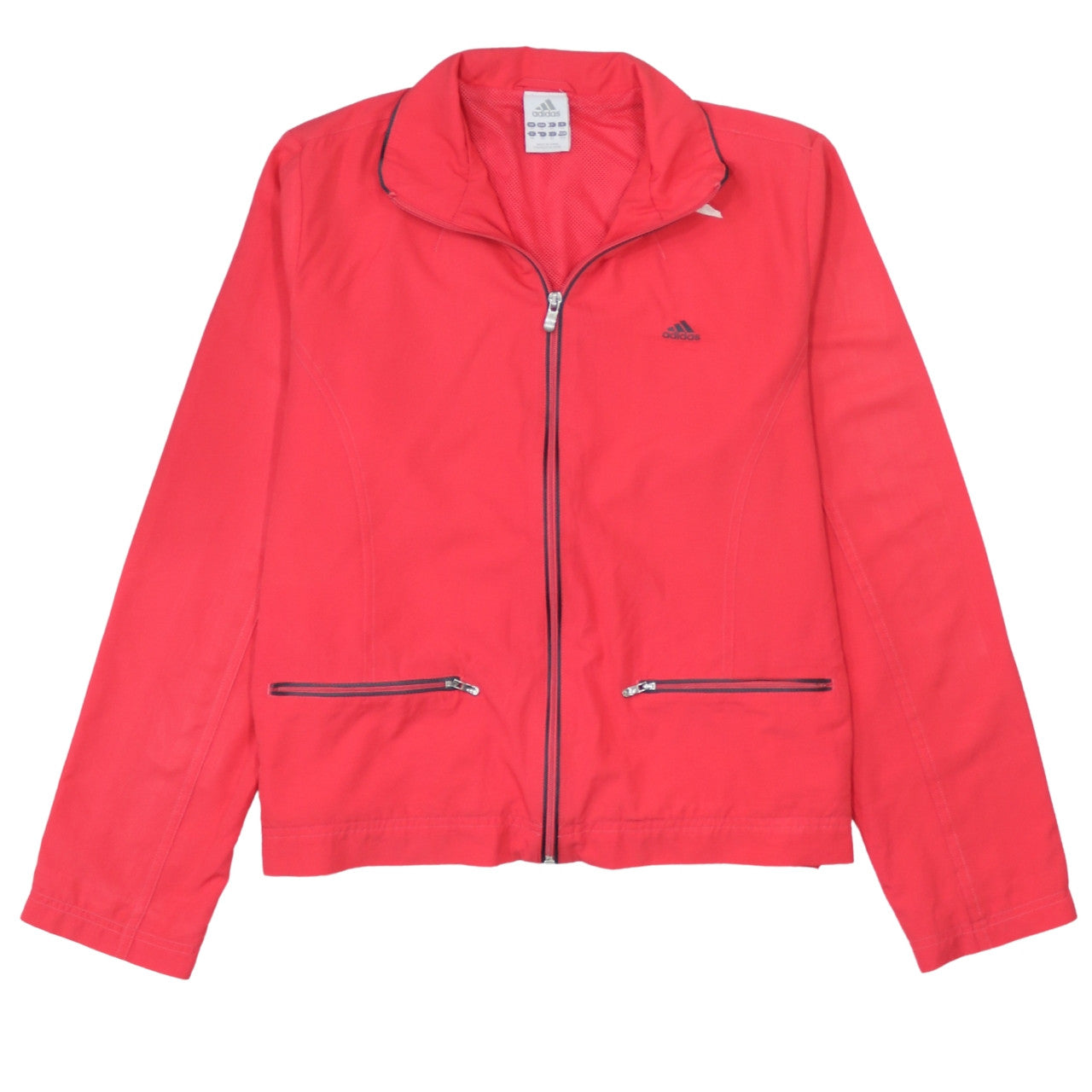 Adidas Women's Pink Full Zip Sports Jacket Size 14