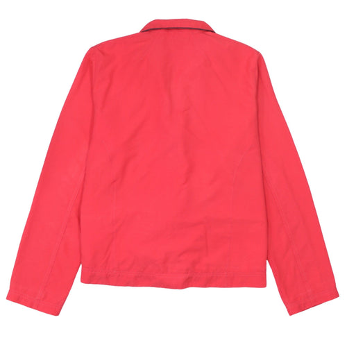 Adidas Women's Pink Full Zip Sports Jacket Size 14