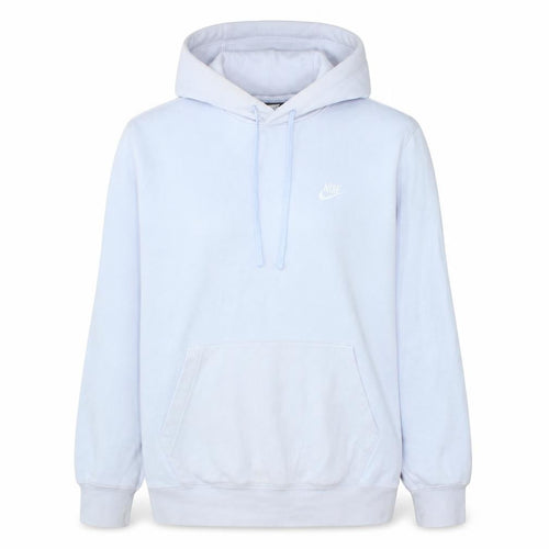Nike Women’s White Pullover Hoodie Size L Cotton Blend Casual Sweatshirt