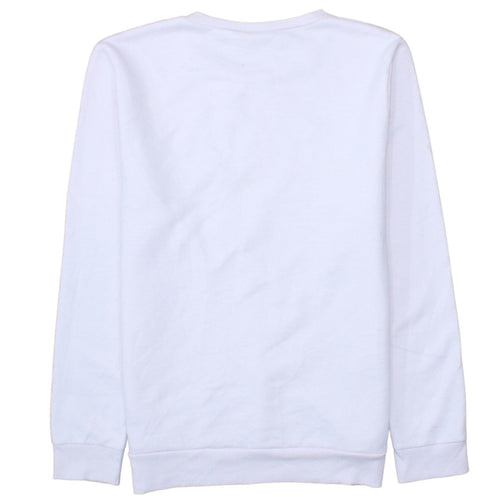 Primark Disney Women's White Beauty and the Beast Sweatshirt Size 10