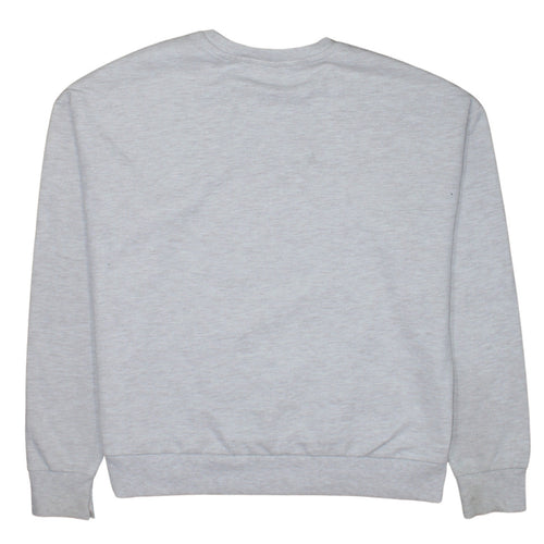 Disney Women Grey Dumbo Crew Neck Sweatshirt Size M 12/14