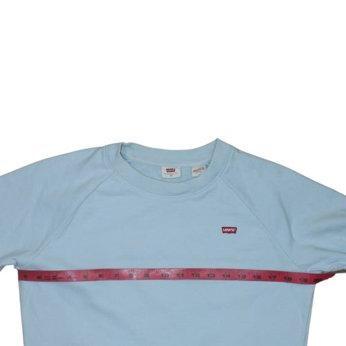 Levi's Men's Blue Crew Neck Pullover Sweatshirt XS