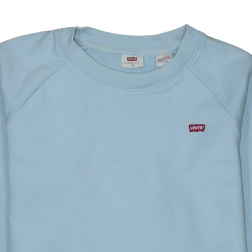 Levi's Men's Blue Crew Neck Pullover Sweatshirt XS
