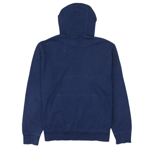 Nike Men’s Blue Pullover Hoodie Size L Regular Fit Fleece Sportswear